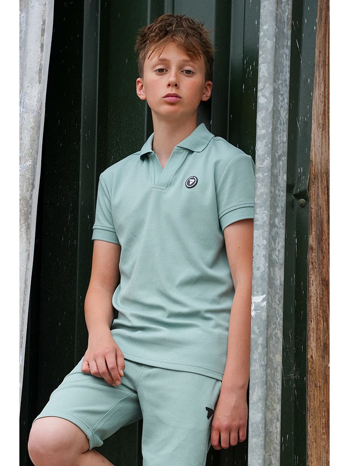 Tygo & Vito Koszulka polo "Denver" w kolorze zielonym rozmiar: 134/140