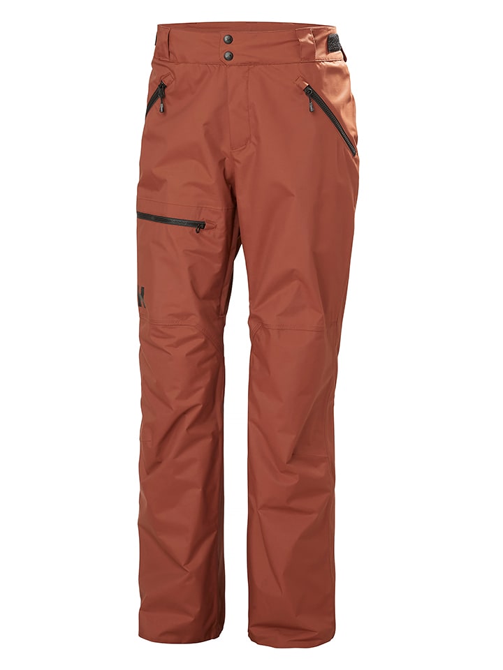Helly Hansen Spodnie narciarskie "Sogn" w kolorze jasnobrązowym rozmiar: XL