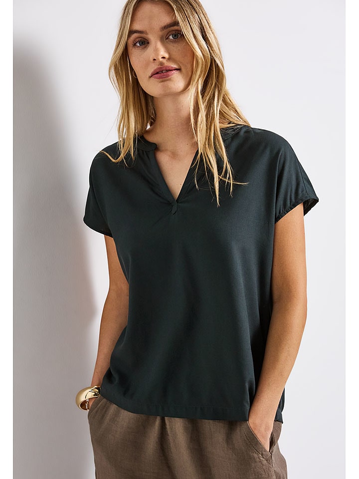 Street One Bluzka w kolorze antracytowym rozmiar: 34