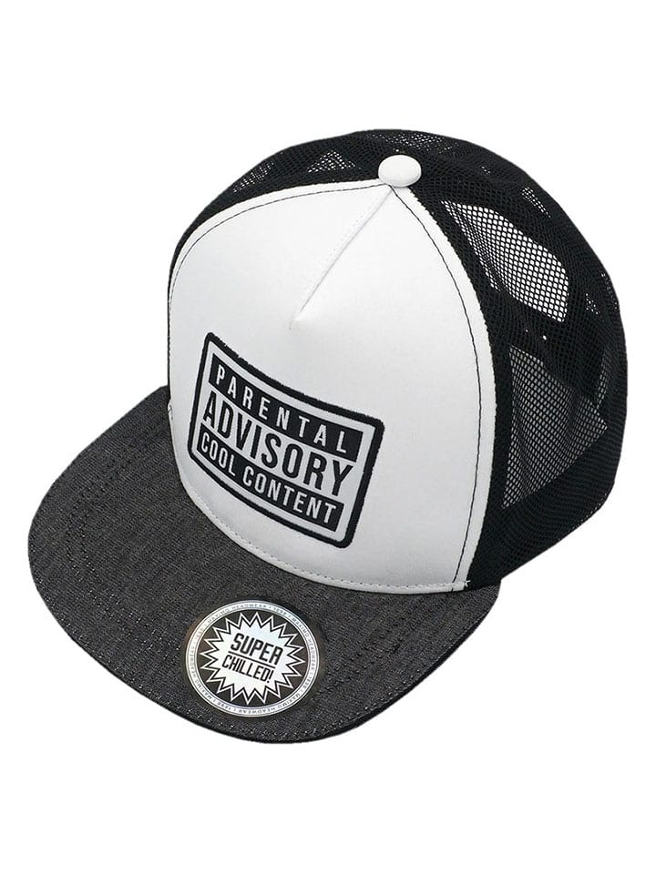 MaxiMo Czapka w kolorze czarno-biało-antracytowym rozmiar: 55 cm