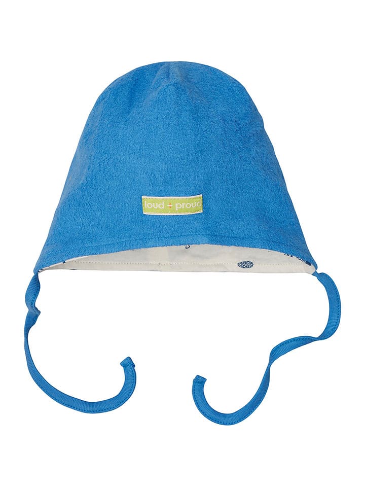 loud + proud Czapka w kolorze niebieskim rozmiar: 86/92