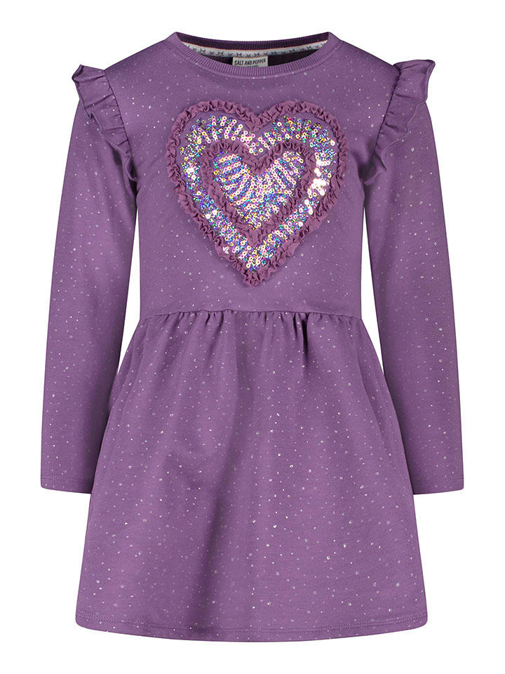 Salt and Pepper Sukienka w kolorze fioletowym rozmiar: 134