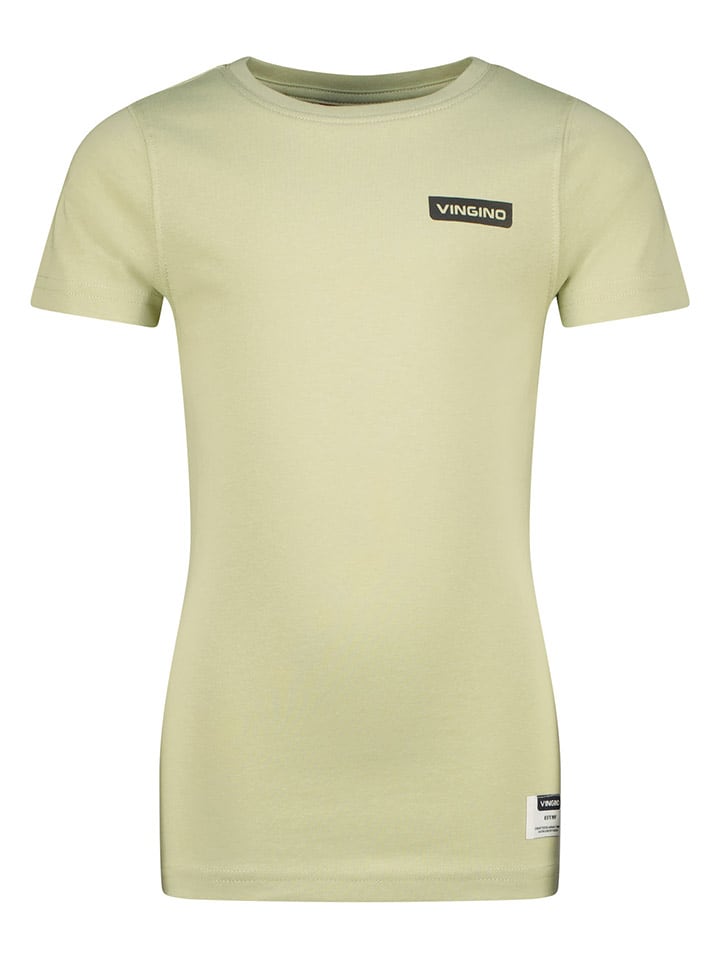 Vingino Koszulka w kolorze beżowym rozmiar: 140