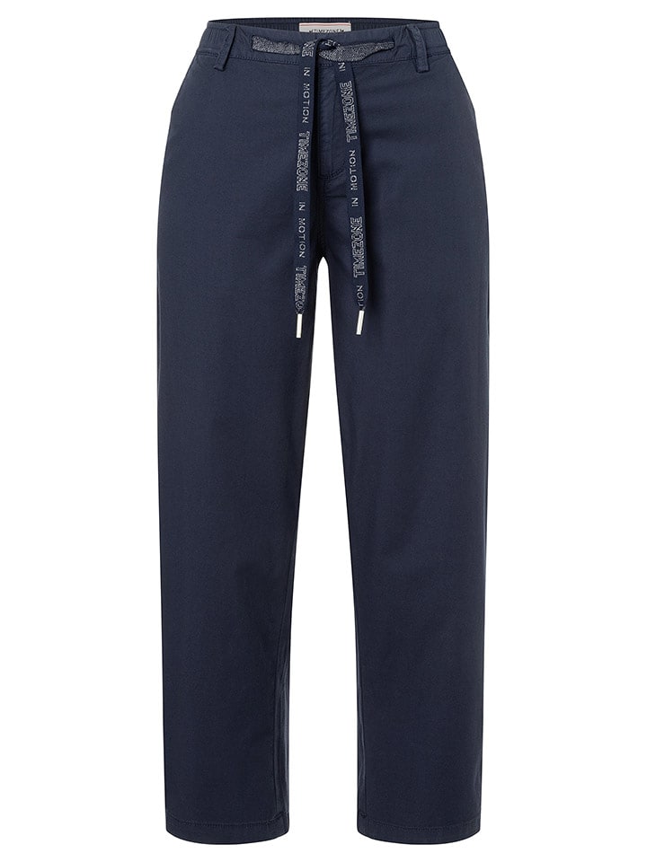 Timezone Spodnie "Marla" w kolorze granatowym rozmiar: W31