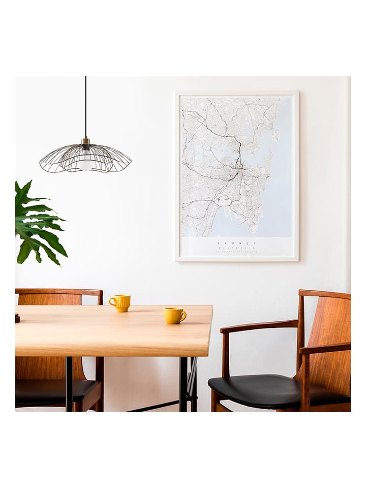 Opviq Lampa wisząca "Farac" w kolorze złotym - Ø 50 cm rozmiar: onesize