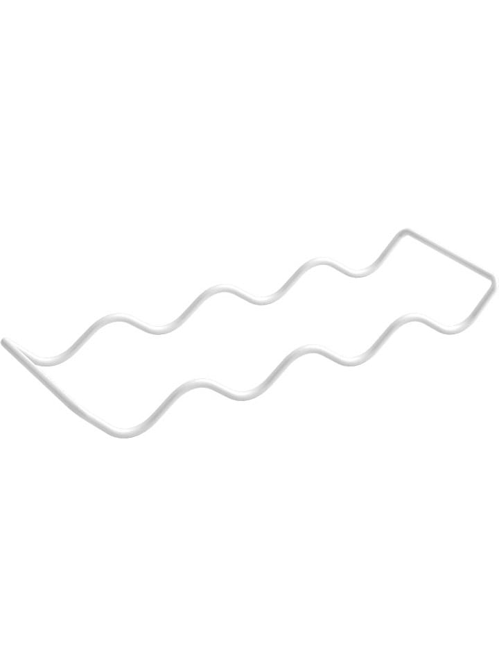 metaltex Stojak "Ola" w kolorze białym na butelki - 11 x 3 x 32 cm rozmiar: onesize