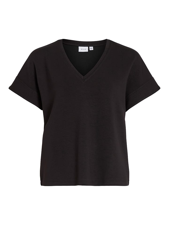Vila Koszulka w kolorze czarnym rozmiar: XS