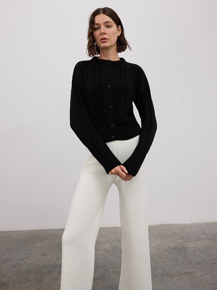 BGN Kardigan w kolorze czarnym rozmiar: 38