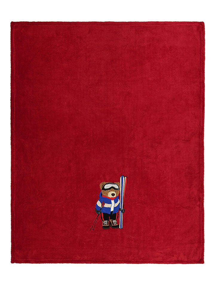 maryplaid Pled w kolorze czerwonym rozmiar: 150x180 cm