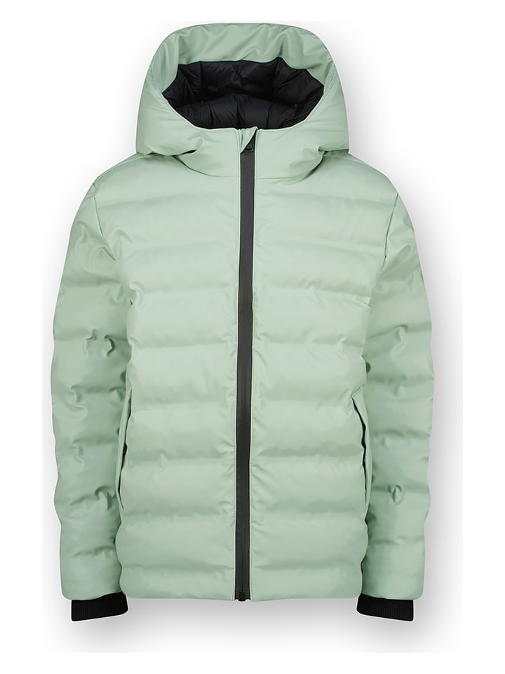 Vingino Kurtka pikowana "Eclipse" w kolorze zielonym rozmiar: 122/128