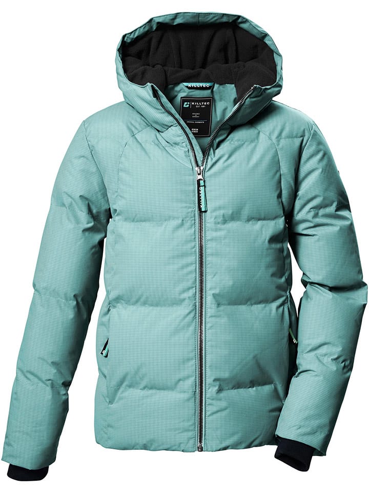 Killtec Kurtka pikowana w kolorze turkusowym rozmiar: 140