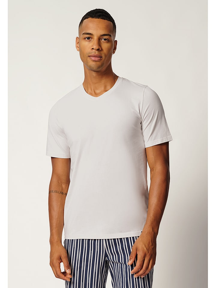 Skiny Koszulka piżamowa w kolorze białym rozmiar: M