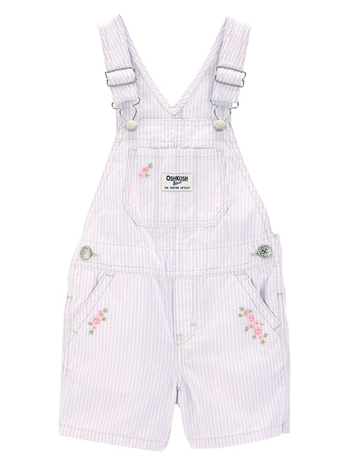 OshKosh Ogrodniczki w kolorze fioletowym rozmiar: 110