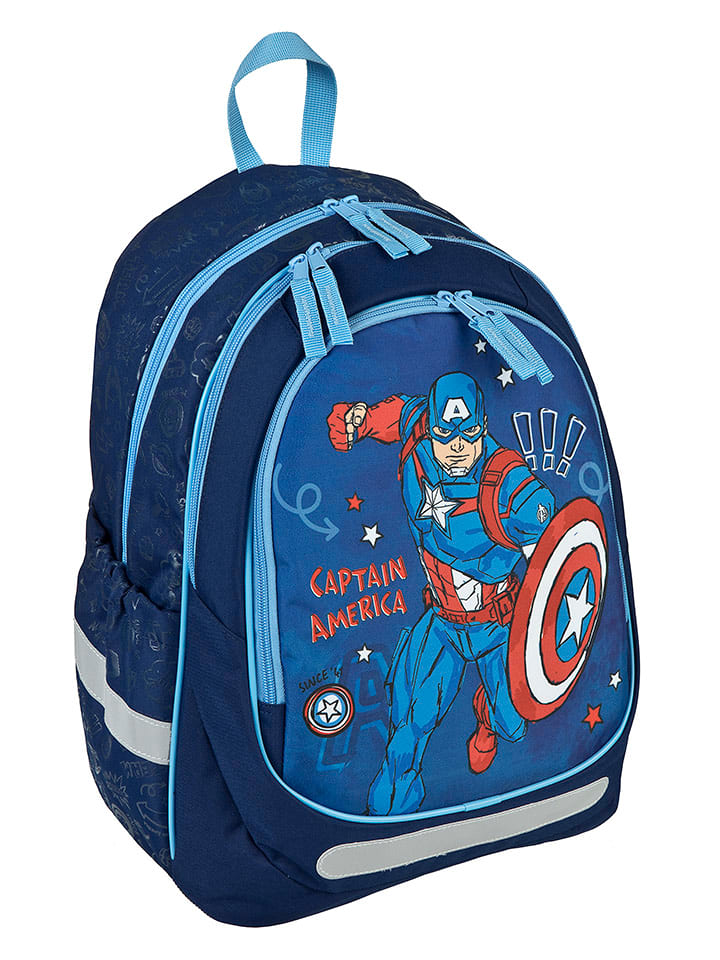 MARVEL Avengers Plecak szkolny "Avengers" w kolorze granatowym - 43 x 31 x 19 cm rozmiar: onesize