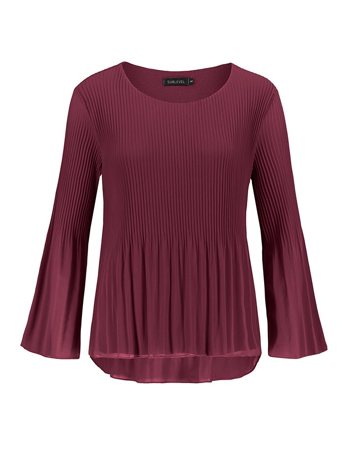 Sublevel Bluzka w kolorze jagodowym rozmiar: S