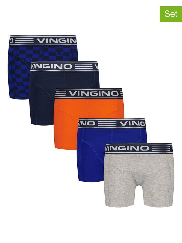 Vingino Bokserki (5 par) w różnych kolorach rozmiar: 146/152
