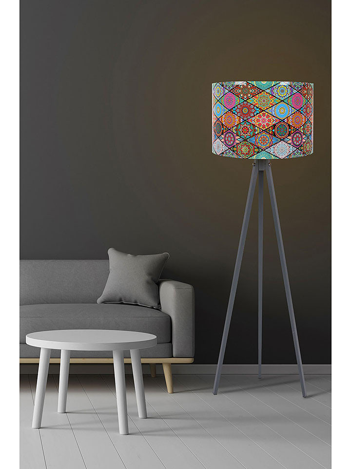 Opviq Lampa stojąca ze wzorem - wys. 145 cm rozmiar: onesize
