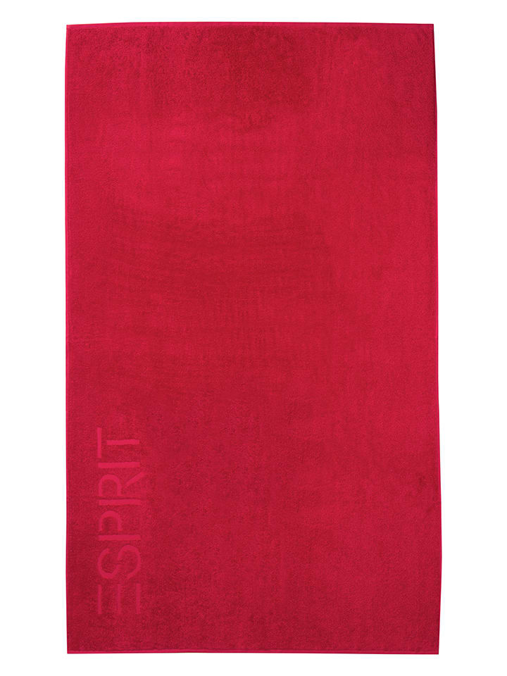 ESPRIT Ręcznik plażowy "Beach" w kolorze różowym rozmiar: 100x180 cm