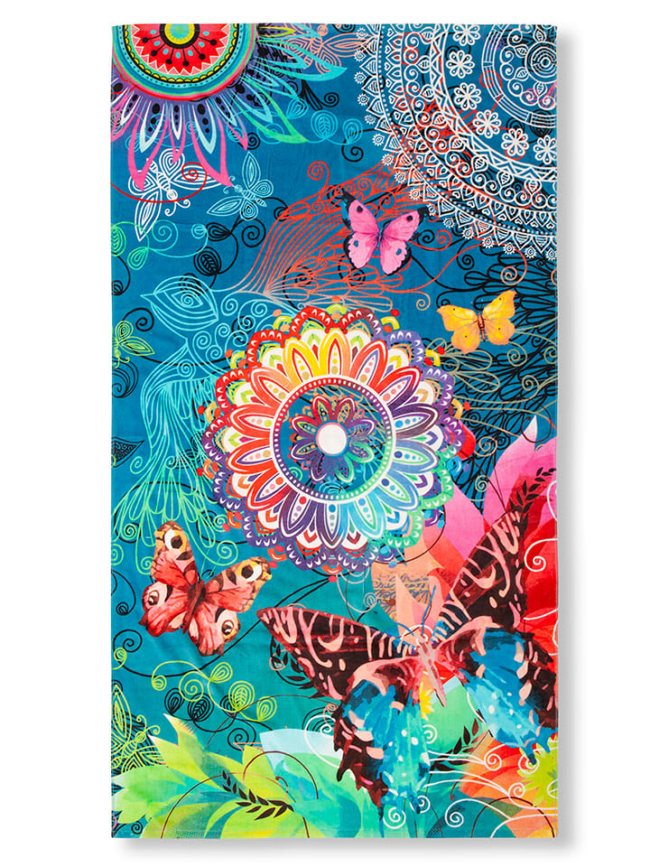 Hip Ręcznik plażowy "Parada" ze wzorem rozmiar: 100x180 cm