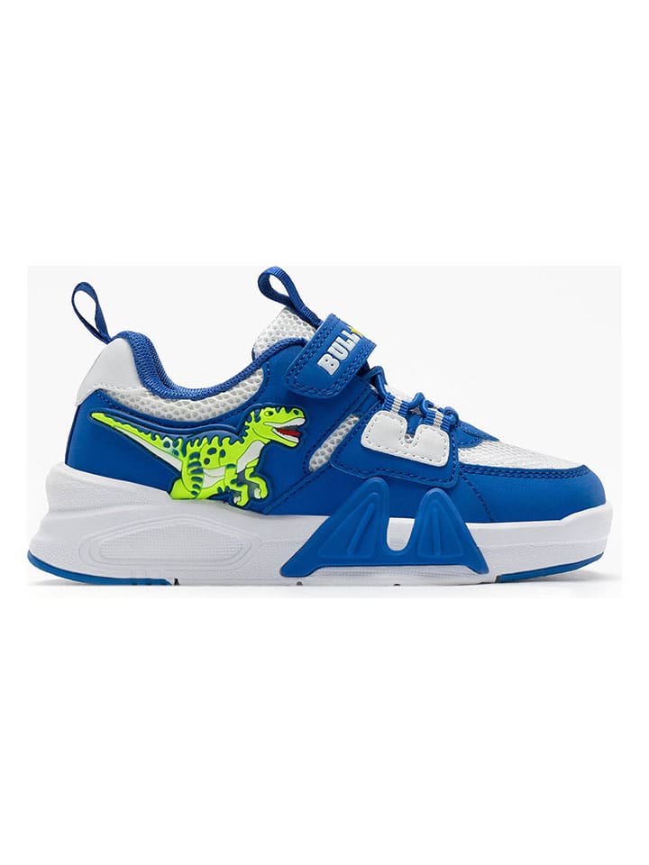 Bull Boys Sneakersy "Velociraptor Scarpa" w kolorze biało-niebieskim rozmiar: 26