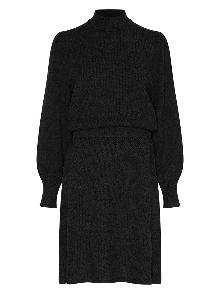 MOSS COPENHAGEN Sukienka w kolorze czarnym rozmiar: M/L