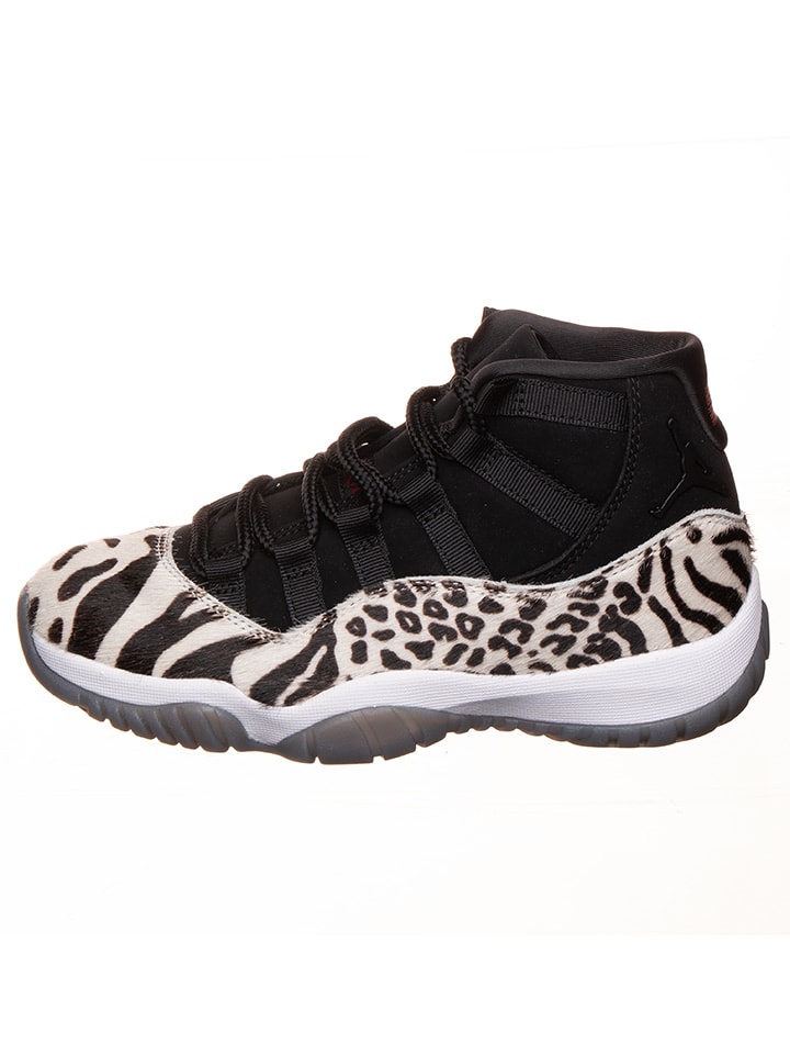 Air Jordan Sneakersy "11 Retro" w kolorze czarno-beżowym rozmiar: 37,5