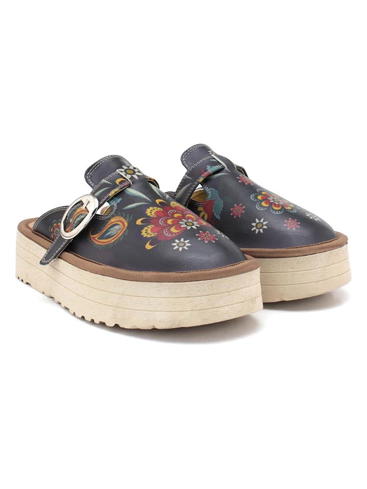 Calceo Chodaki w kolorze antracytowym rozmiar: 40