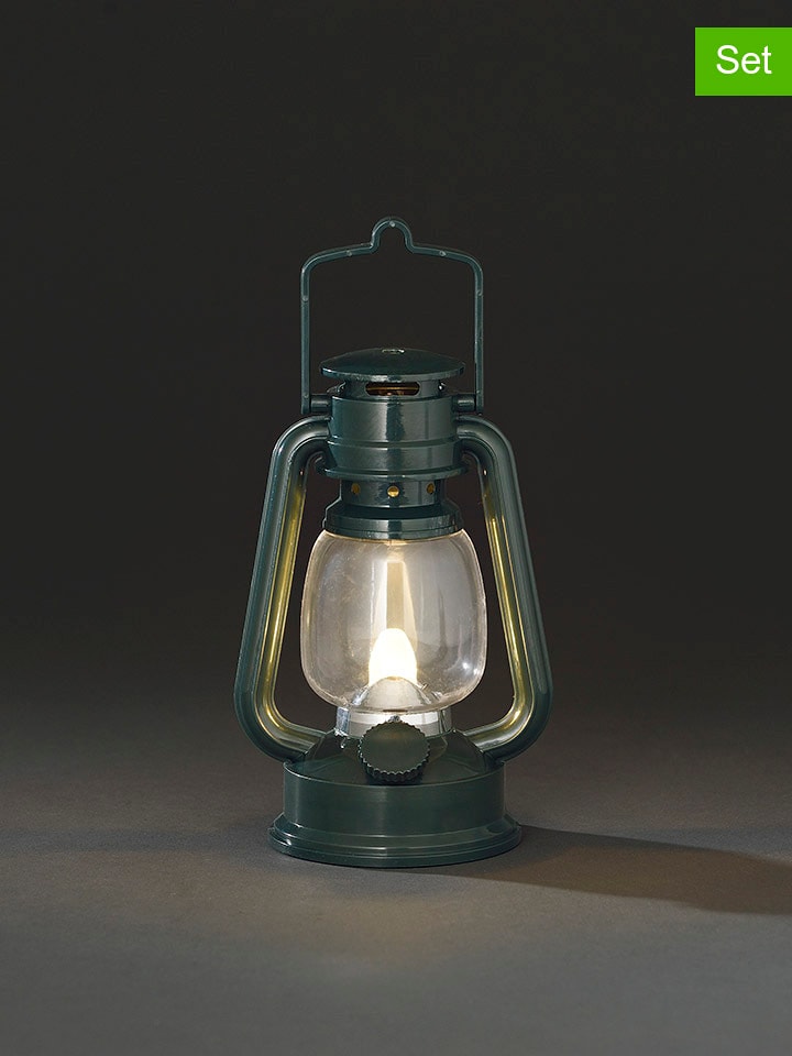 Konstsmide Dekoracja świetlna LED w kolorze zielonym - 10 x 15,5 x 8 cm rozmiar: onesize