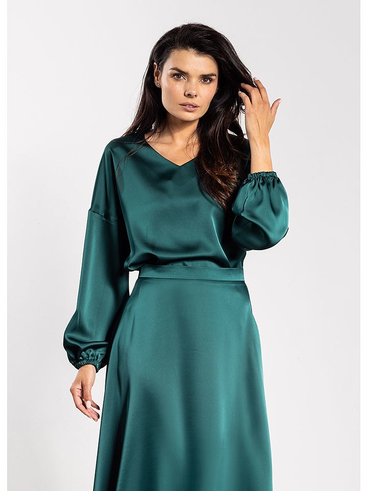 Awama Bluzka w kolorze turkusowym rozmiar: XL