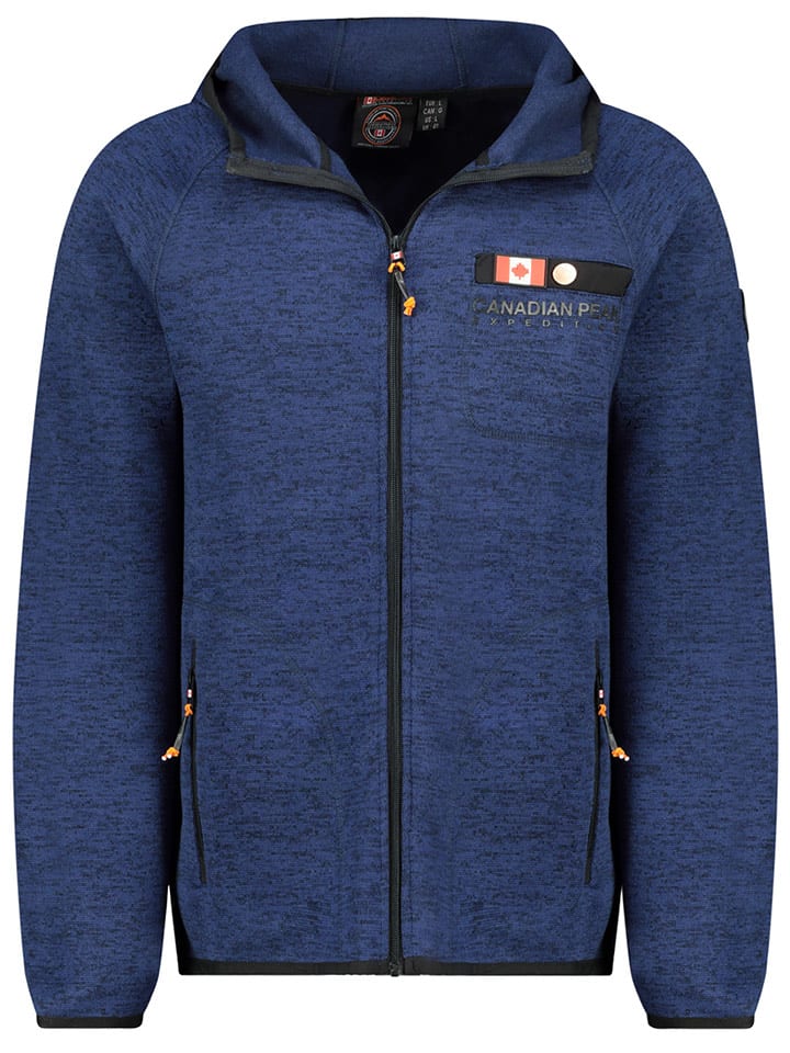 Canadian Peak Kurtka polarowa "Tiparneak" w kolorze granatowym rozmiar: L