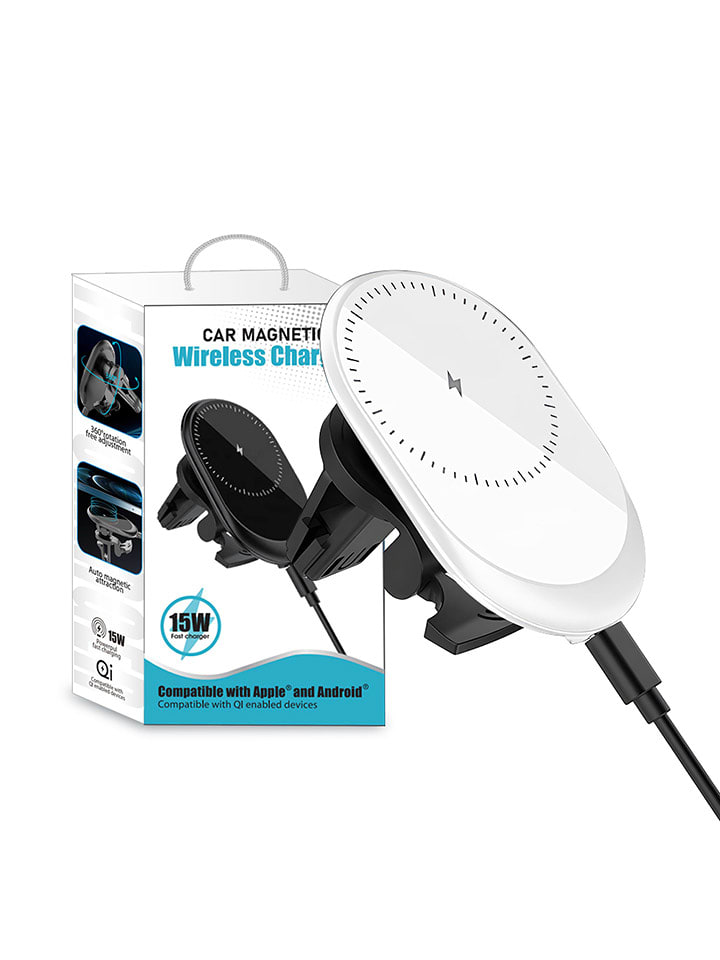 SWEET ACCESS Samochodowa stacja ładująca w kolorze białym na smartfon rozmiar: onesize