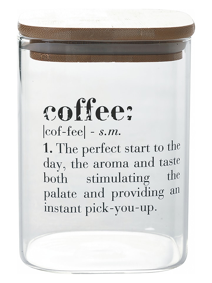 Villa d´Este Słoik w kolorze jasnobrązowym - 10 x 14,5 x 10 cm rozmiar: onesize