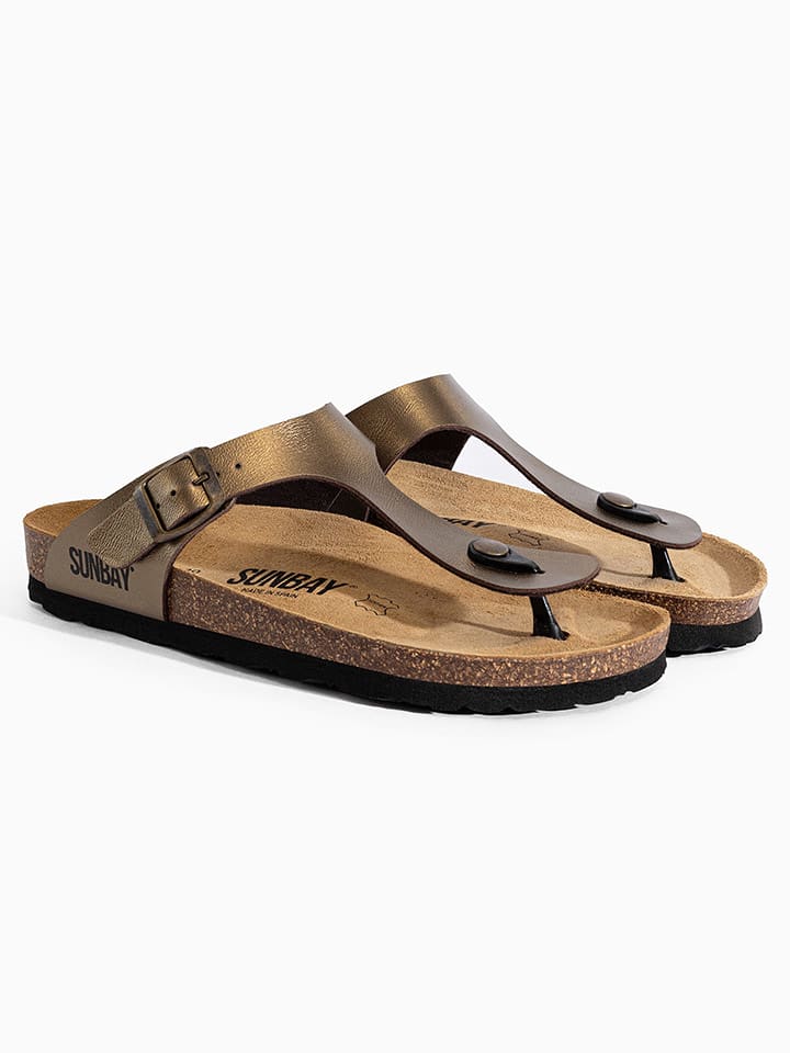 Sunbay Japonki "Camelia" w kolorze złotym rozmiar: 36