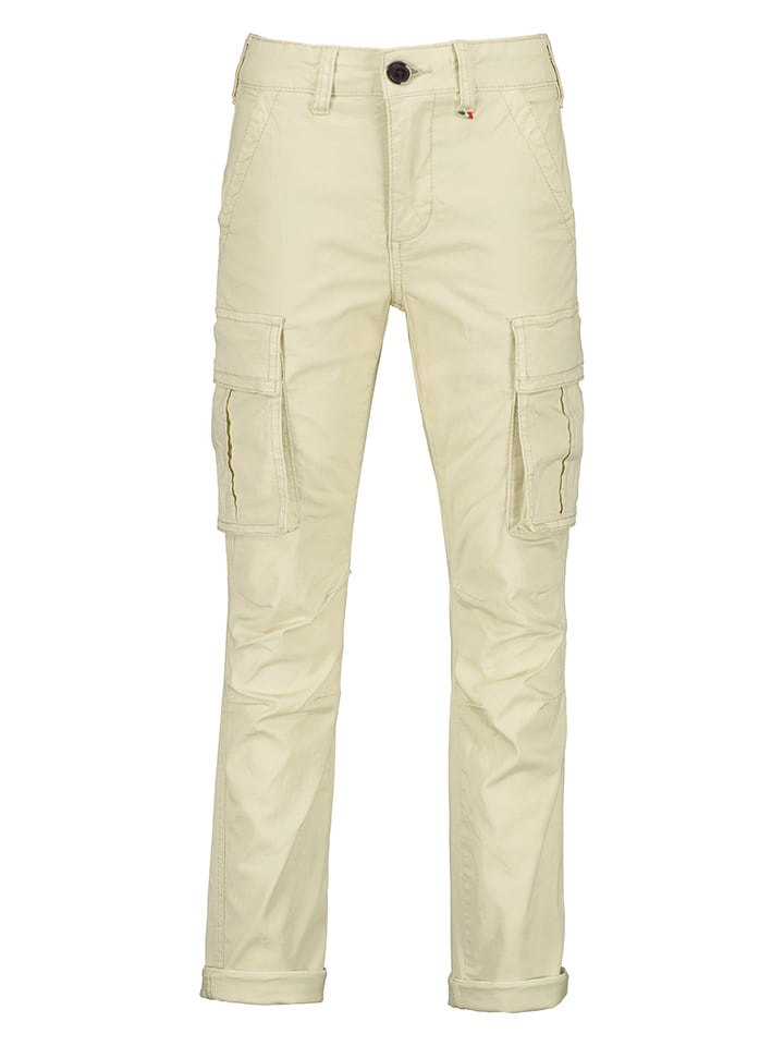 Vingino Bojówki "Bergamo" w kolorze kremowym rozmiar: 164