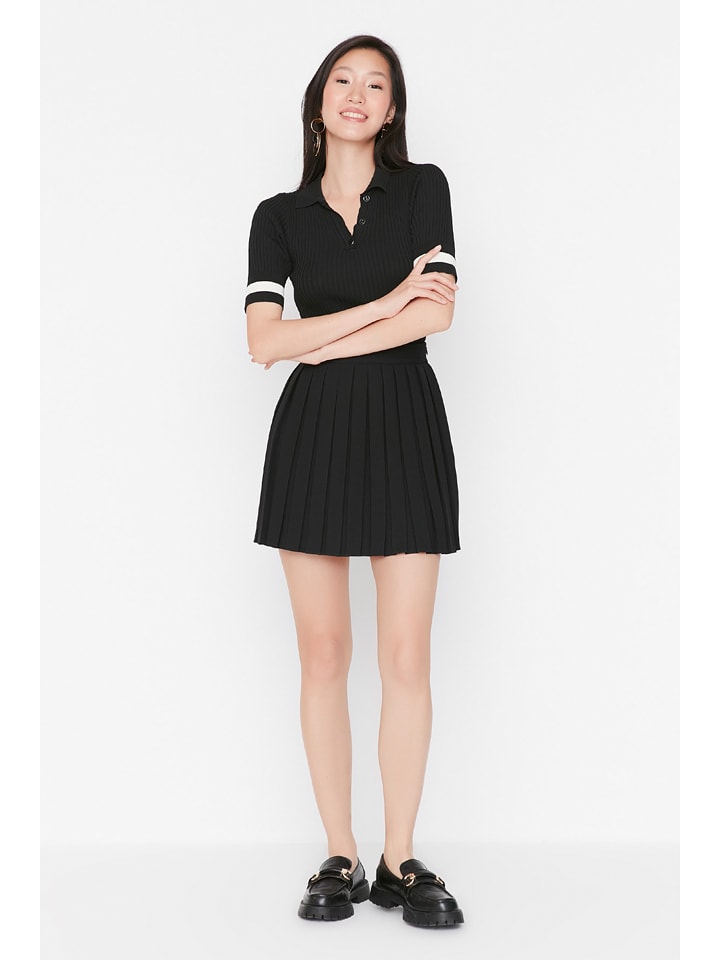 trendyol Spódnica w kolorze czarnym rozmiar: 38