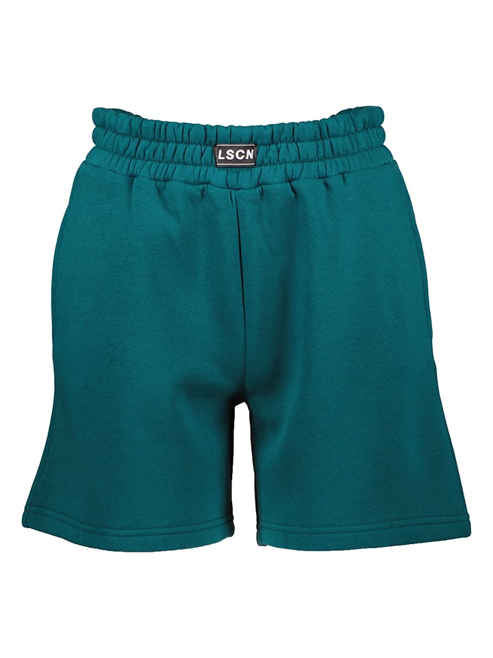 LASCANA Szorty dresowe w kolorze morskim rozmiar: 36/38
