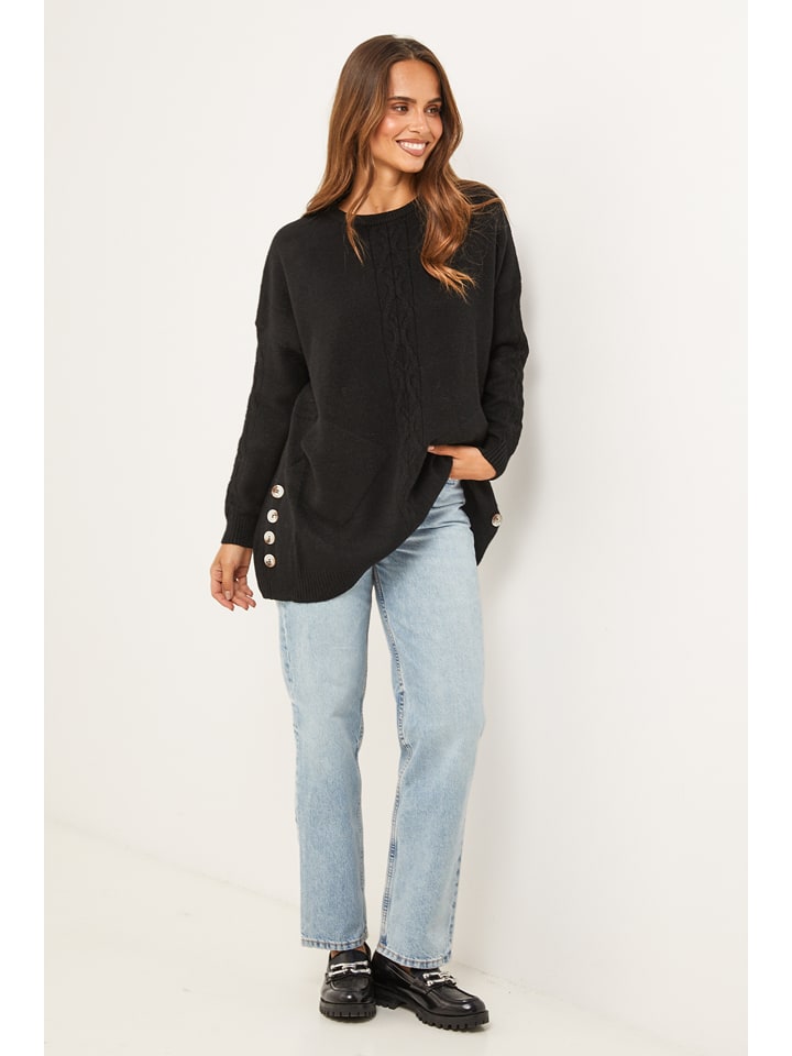 Soft Cashmere Sweter w kolorze czarnym rozmiar: 38/40