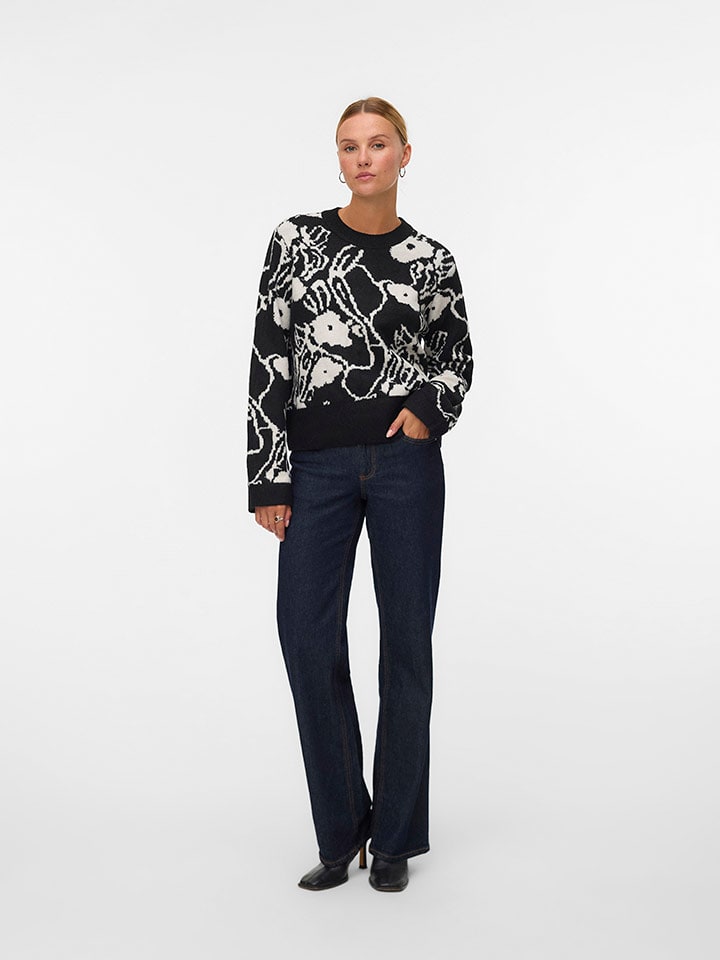 Vero Moda Sweter w kolorze czarnym rozmiar: XS