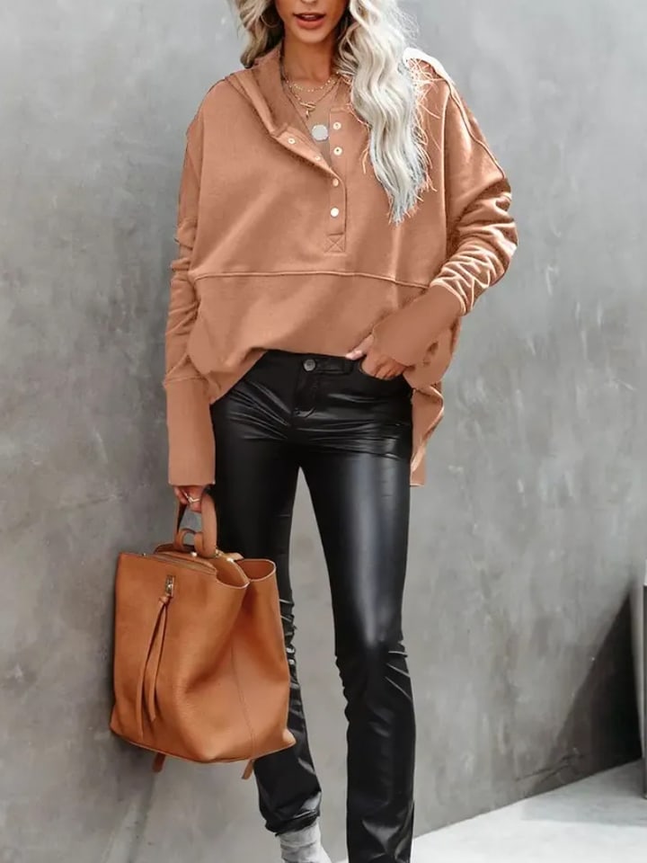 LA Angels Bluza w kolorze beżowym rozmiar: XL