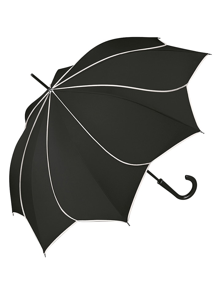 Pierre Cardin Parasol w kolorze czarnym - Ø 105 cm rozmiar: onesize