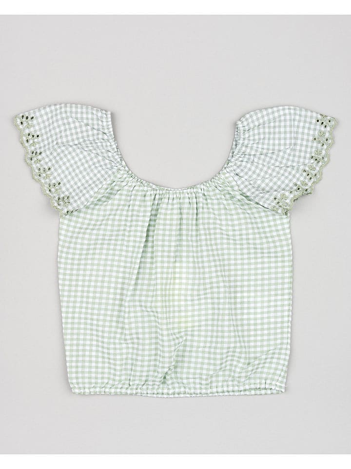 LOSAN Top w kolorze zielonym rozmiar: 128