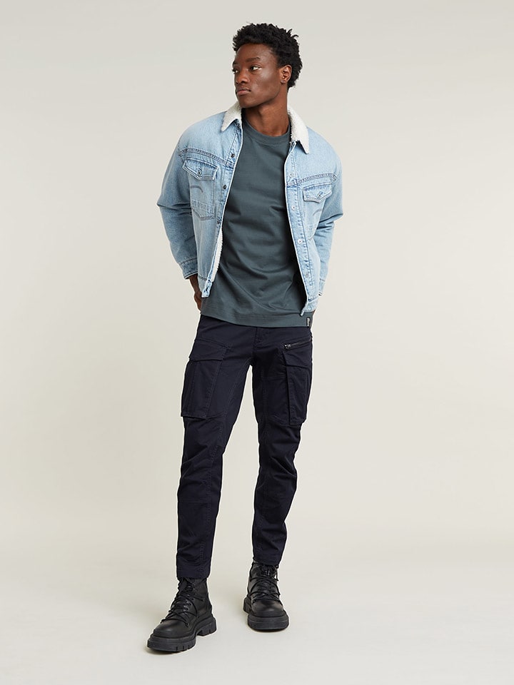 G-Star Koszulka w kolorze niebieskoszarym rozmiar: S