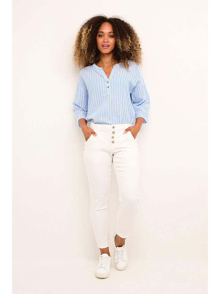 Cream Spodnie "Sorya" w kolorze białym rozmiar: W25/L28