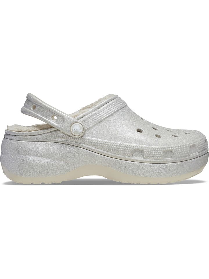 Crocs Chodaki w kolorze srebrnym rozmiar: 42/43