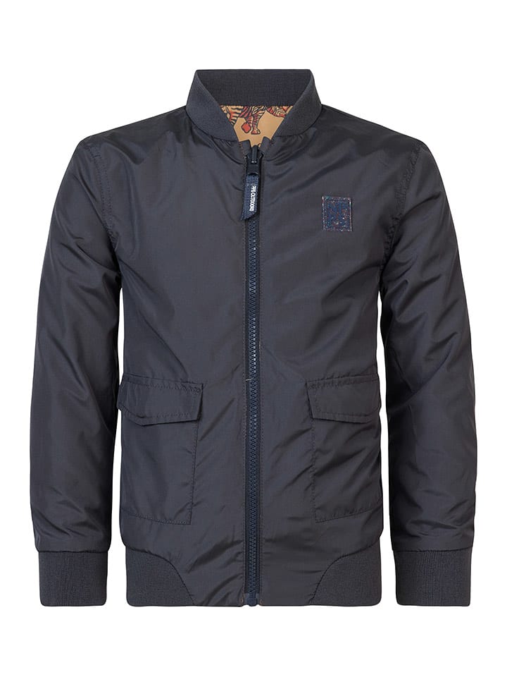 Noppies Dwustronna kurtka przejściowa "Raven" w kolorze czarno-jasnobrązowym rozmiar: 98