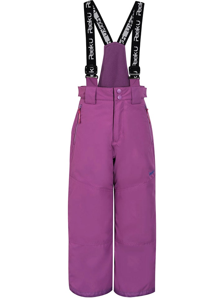 Peek U Spodnie narciarskie "Tara" w kolorze fioletowym rozmiar: 140