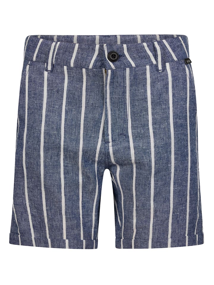 Retour Szorty "Remy" w kolorze niebiesko-białym rozmiar: 134/140