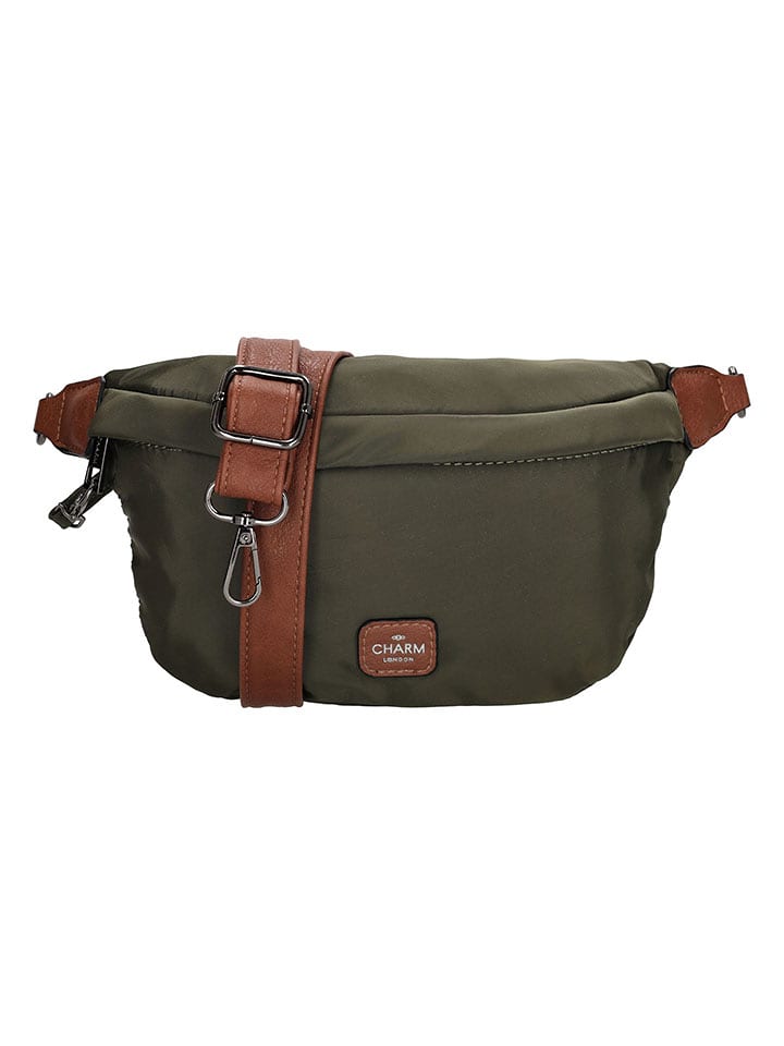 Charm Saszetka w kolorze ciemnozielonym - 22 x 14 x 6 cm rozmiar: onesize