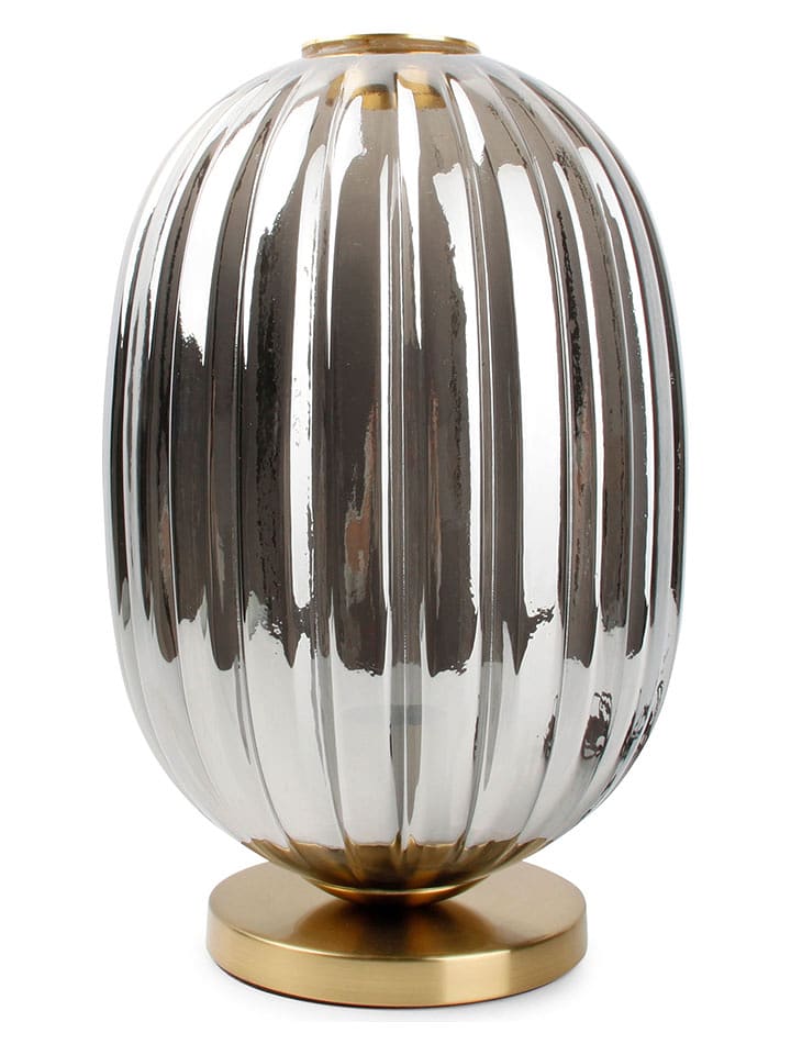 Salt and Pepper Lampa stołowa "Beam" w kolorze srebrnym - wys. 35 x Ø 20 cm rozmiar: onesize