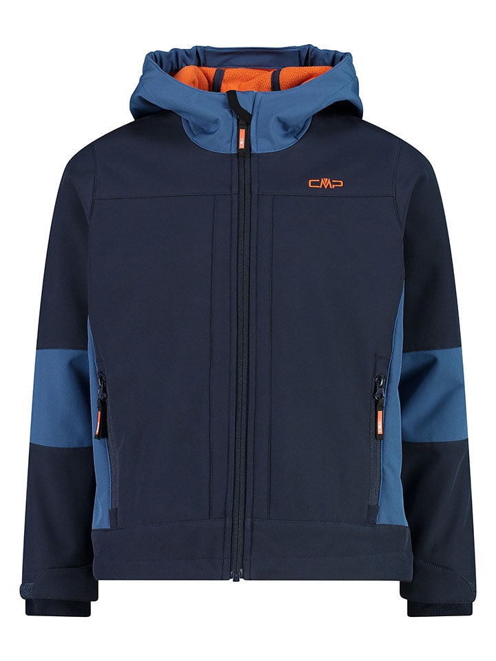 CMP Kurtka softshellowa w kolorze granatowo-niebieskim rozmiar: 164